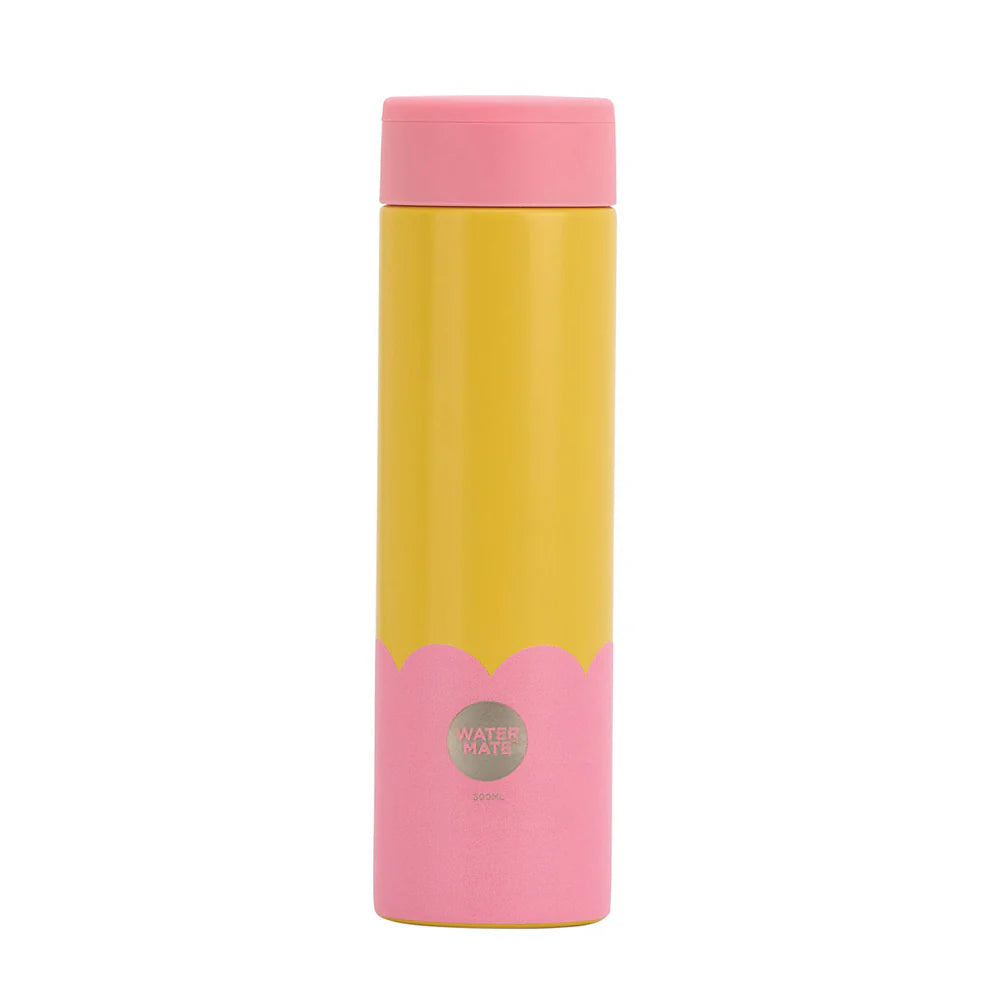 Mini Bottle 300mL- Stainless Steel | Pink/Yellow