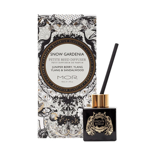 MOR Snow Gardenia Reed Diffuser