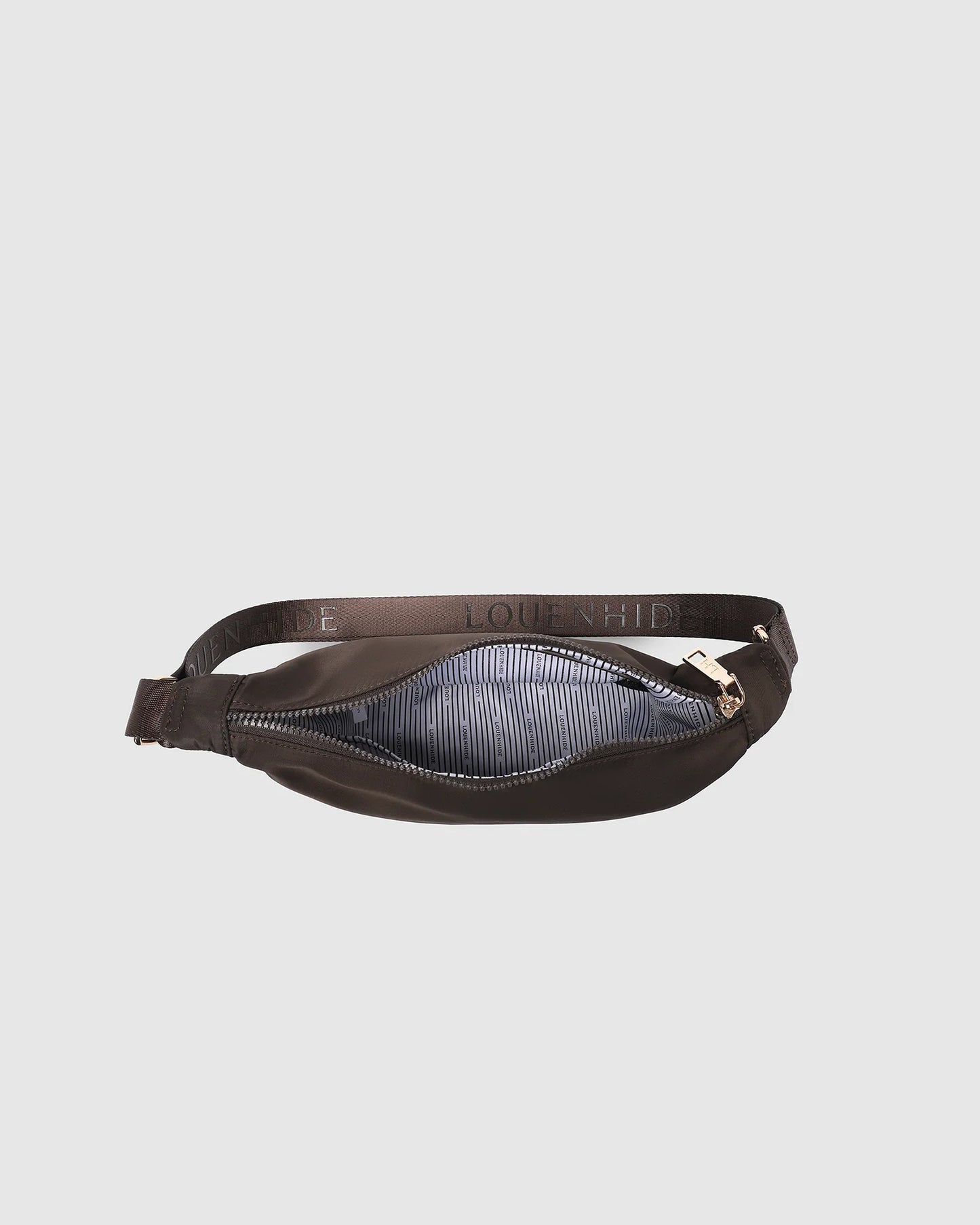 Louenhide Sylvia Nylon Crossbody Bag - Chocolate