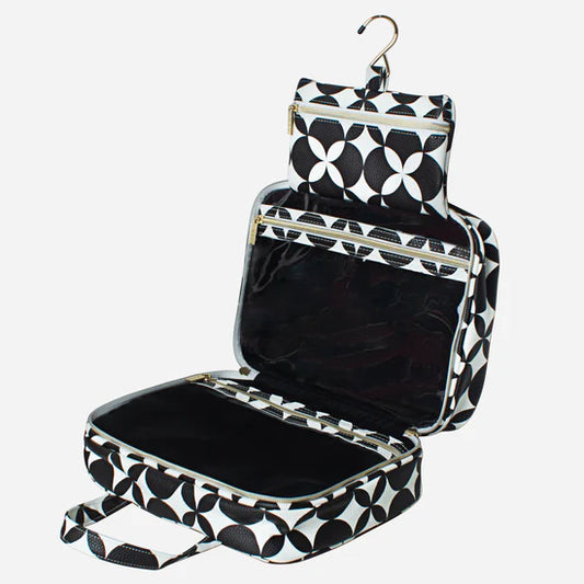 Hanging Cosmetic Bag - Iconic Pattern