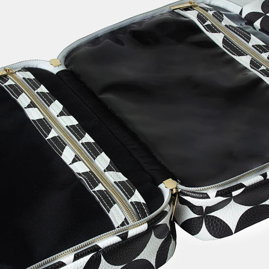 Hanging Cosmetic Bag - Iconic Pattern