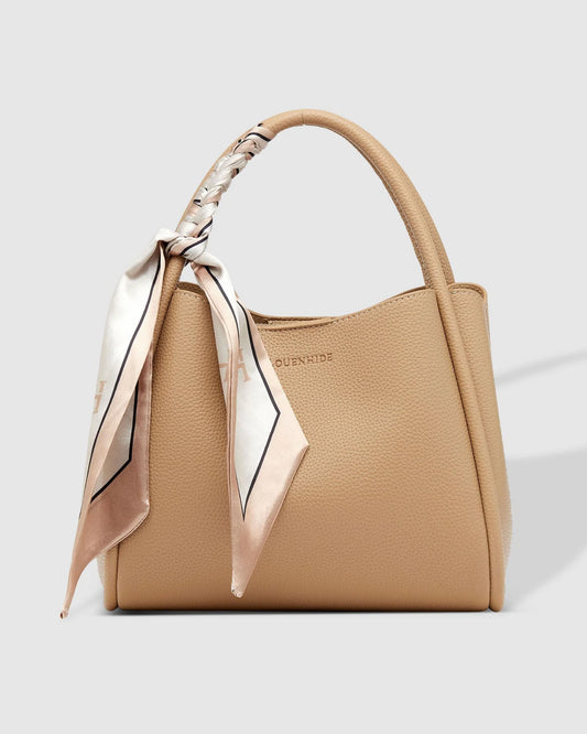 Louenhide Steffie Mini Tote Bag- Biscuit