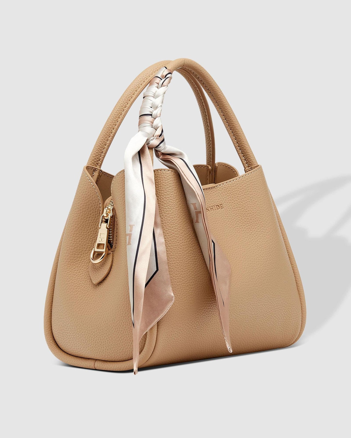 Louenhide Steffie Mini Tote Bag- Biscuit