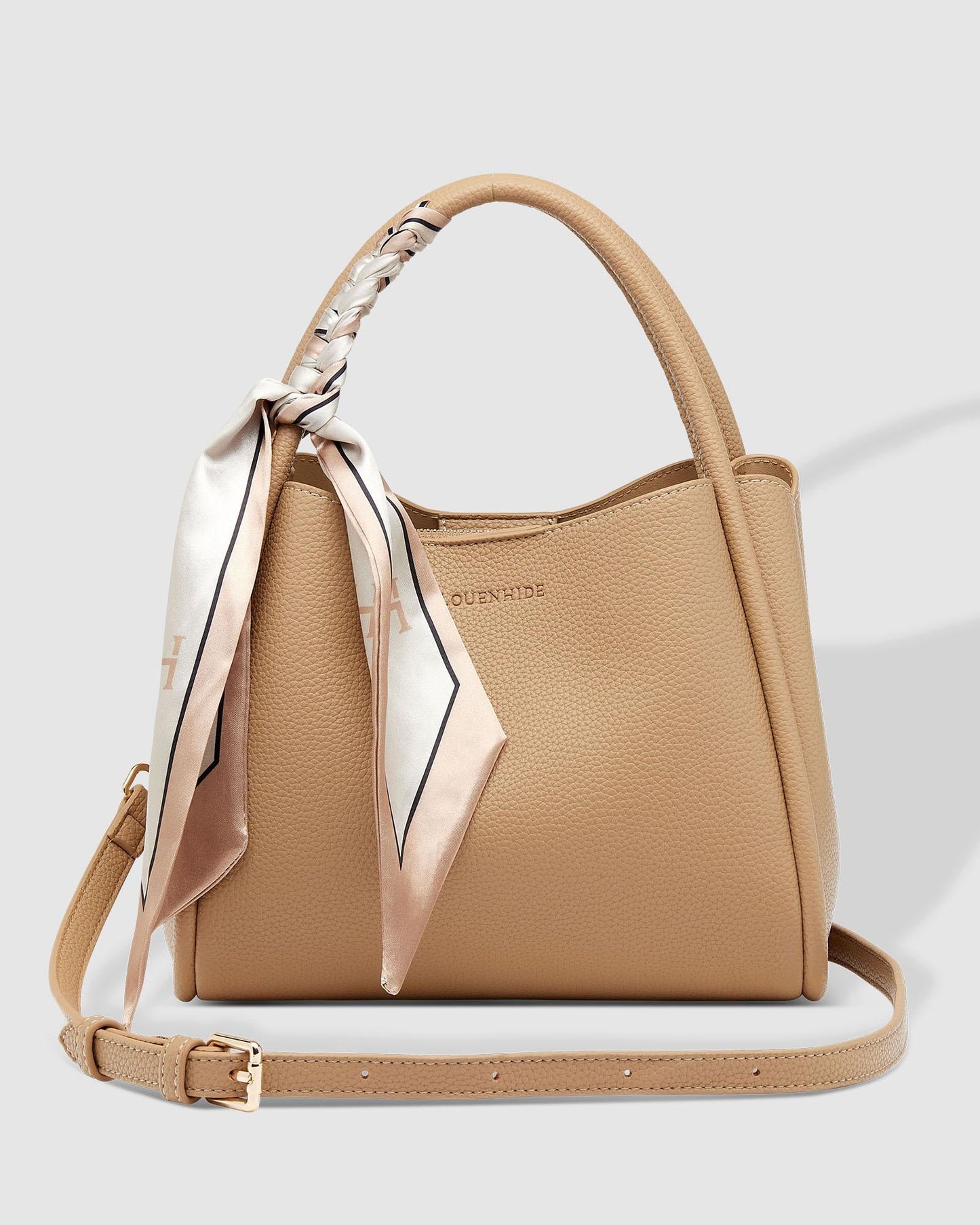 Louenhide Steffie Mini Tote Bag- Biscuit