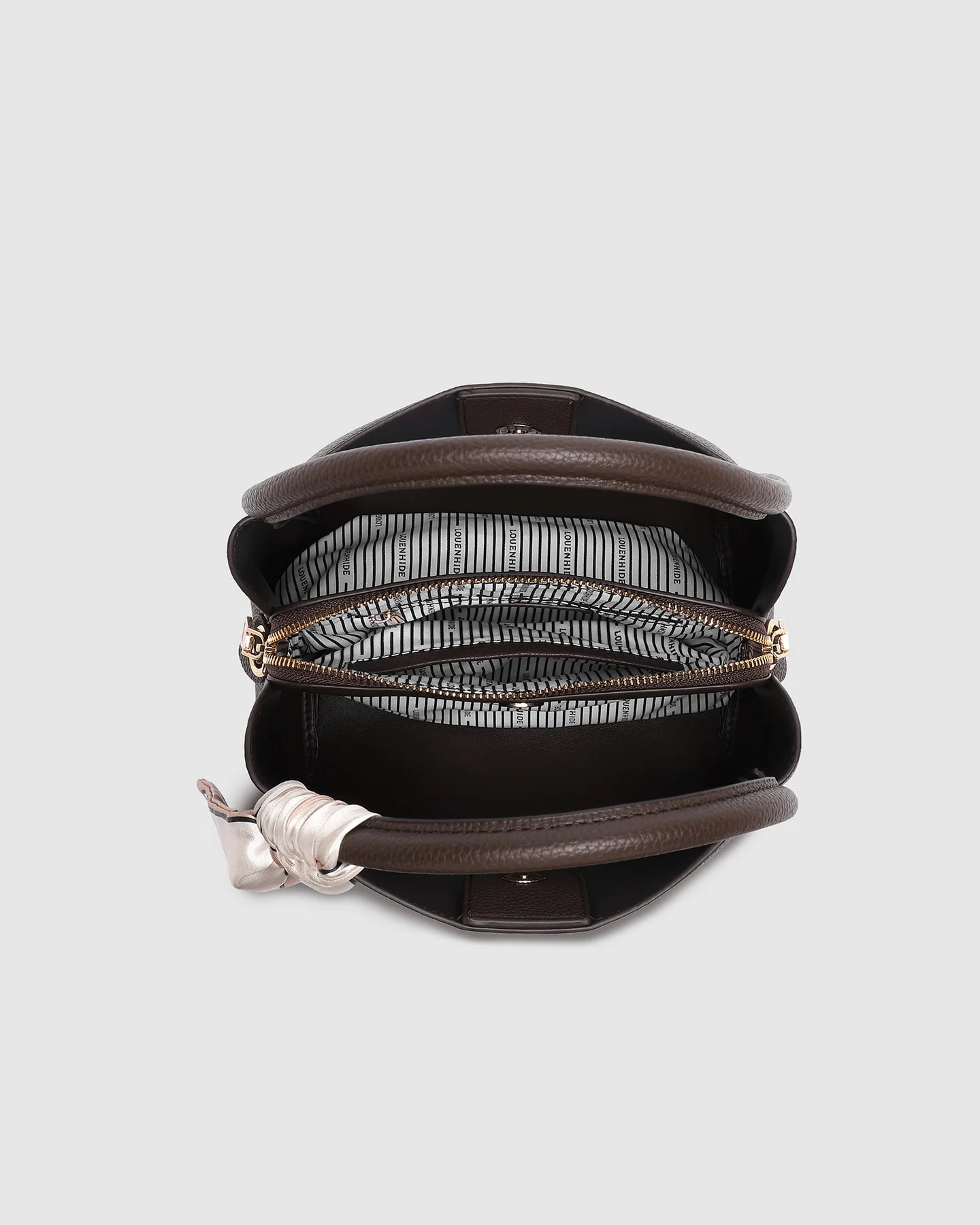 Louenhide Steffie Mini Tote Bag- Chocolate