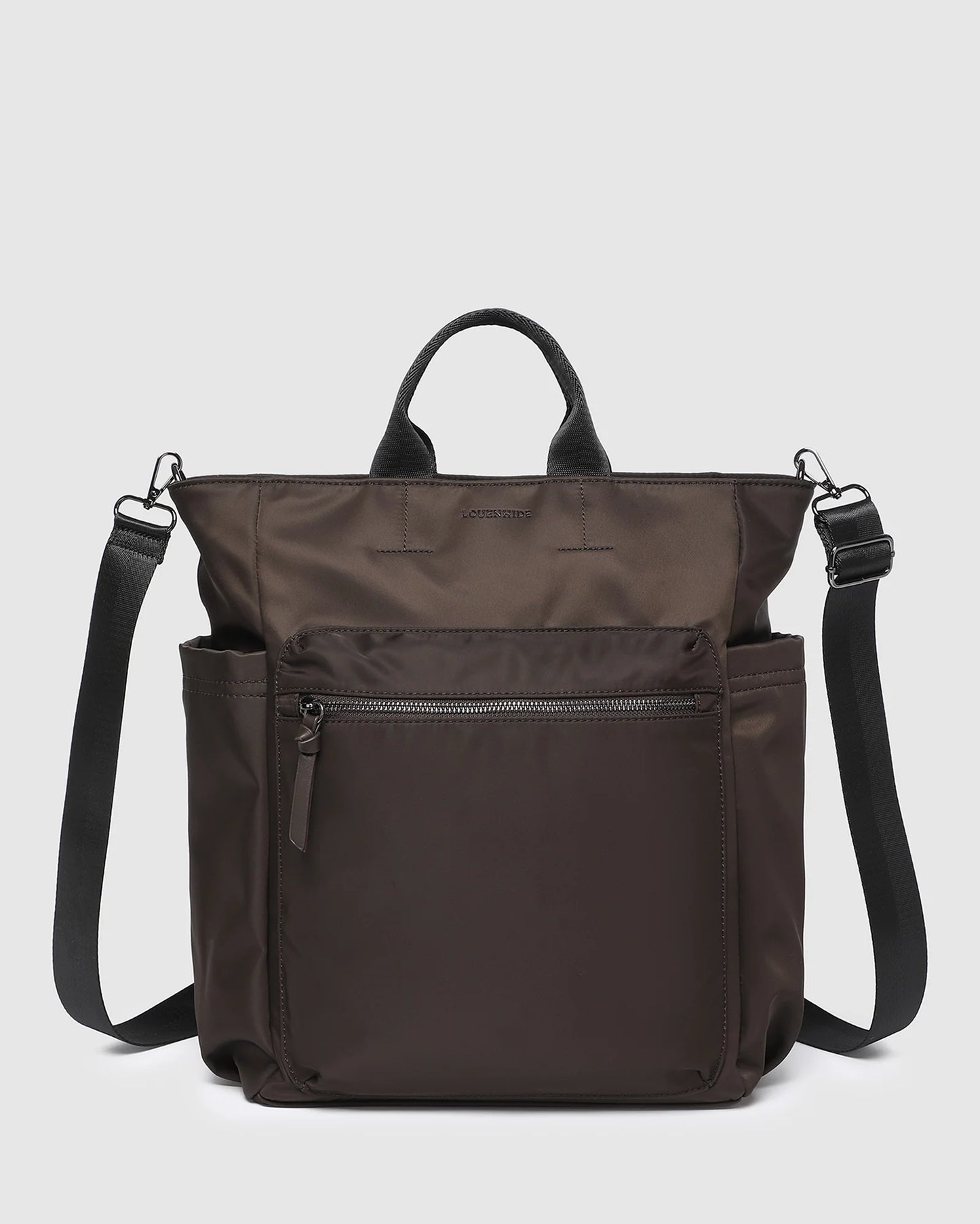 Louenhide Bronx Nylon Backpack - Chocolate