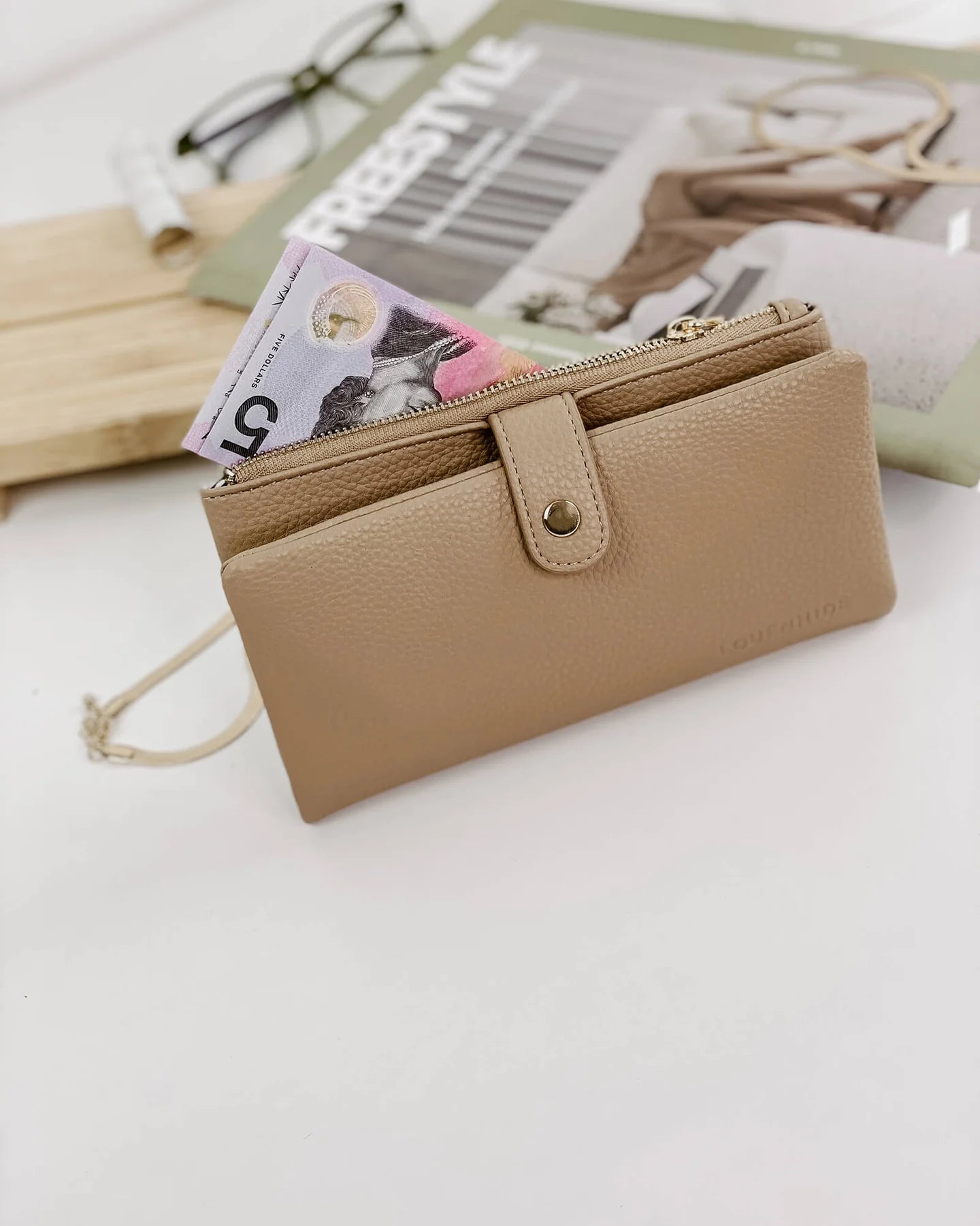 Louenhide Stella Wallet - Latte