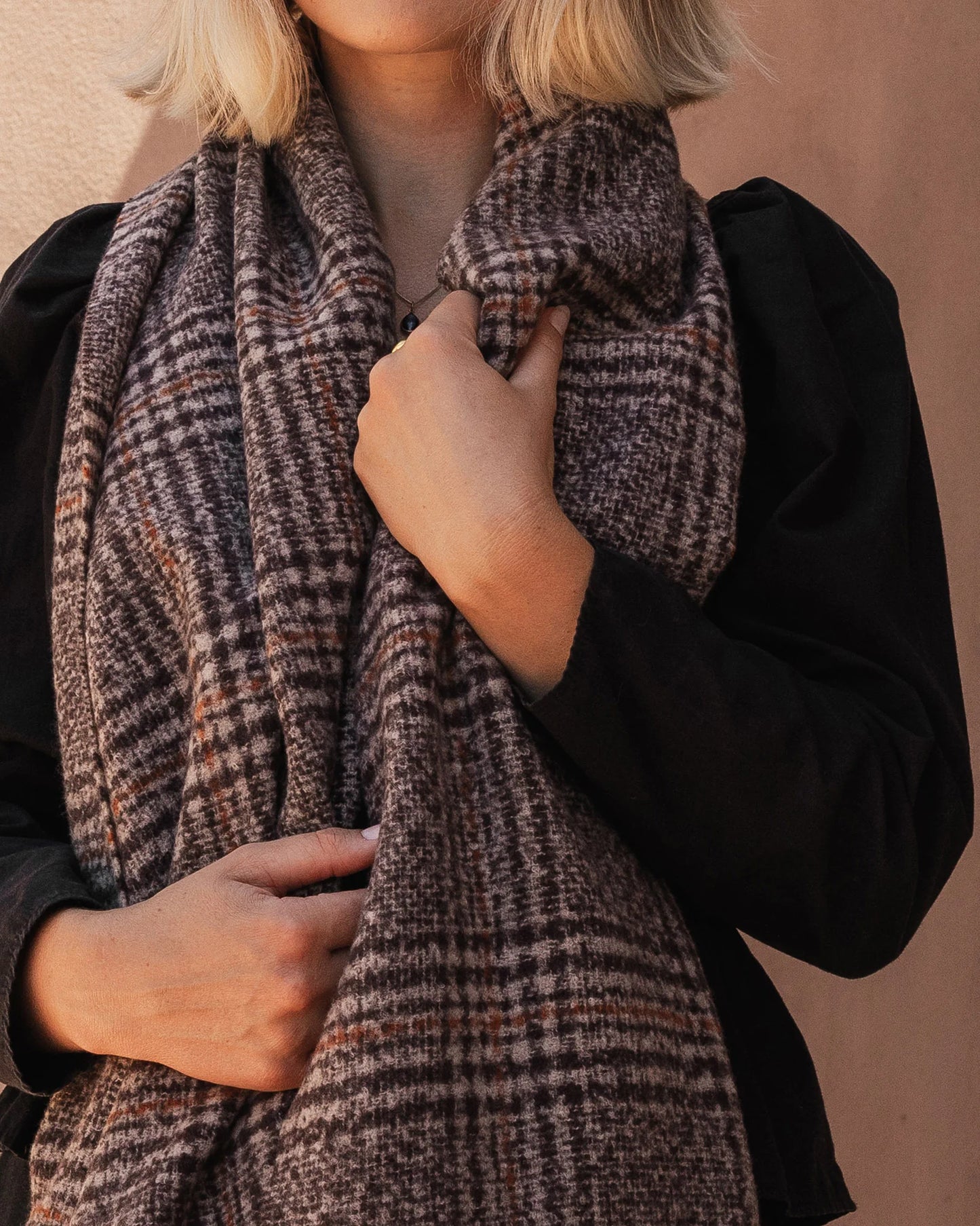 Cardiff Scarf | Chocolate