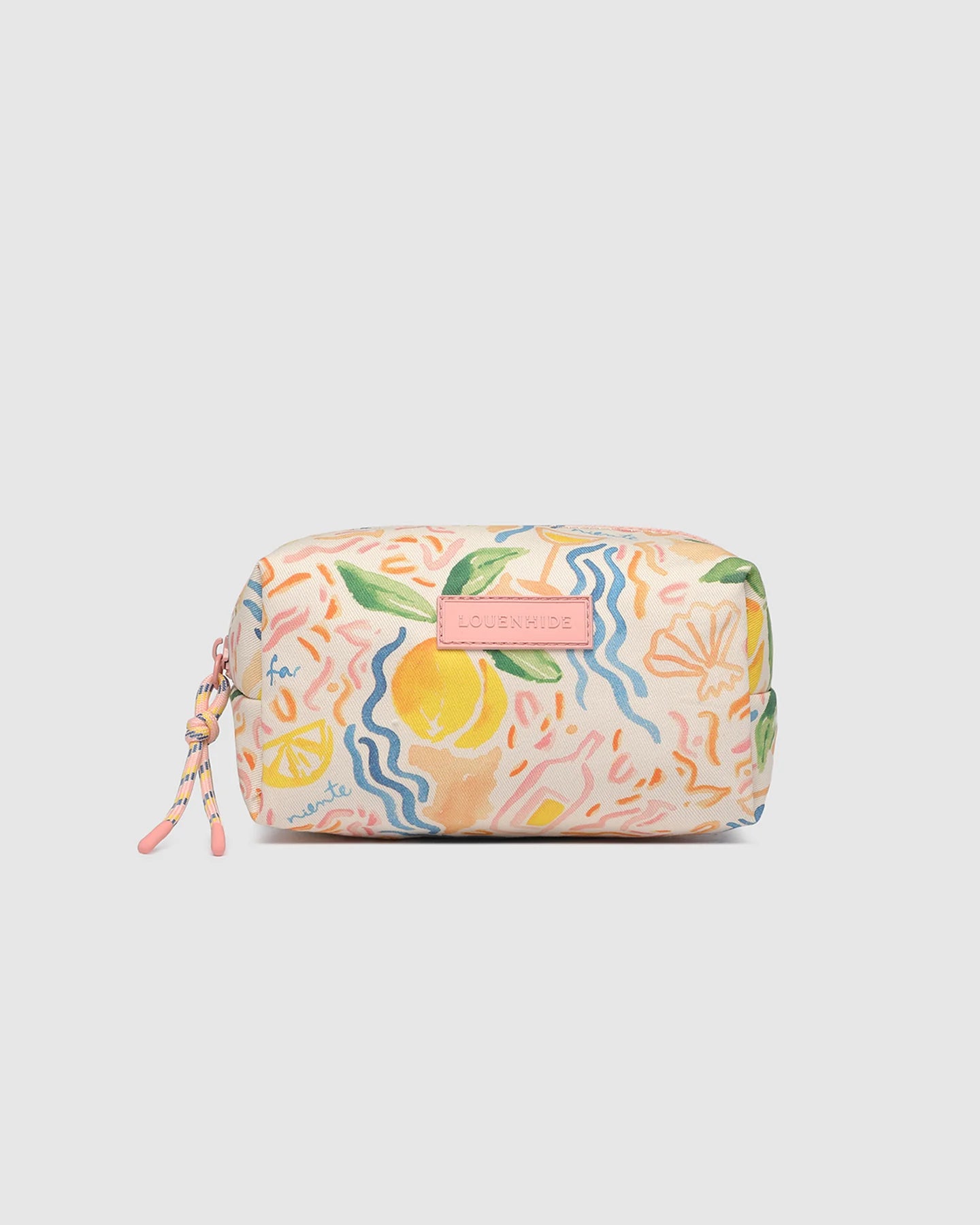 Louenhide Bambi Makeup Bag - Lemon Print
