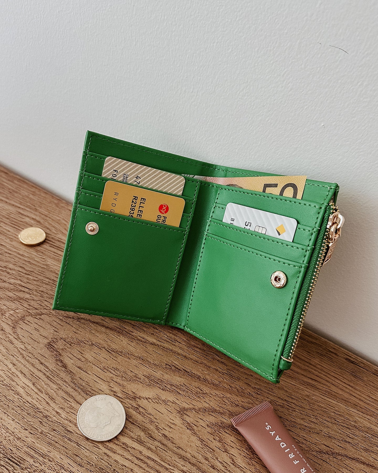 Louenhide Lily Wallet - Apple Green