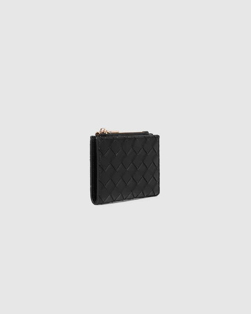 Louenhide Lily Wallet - Woven Black
