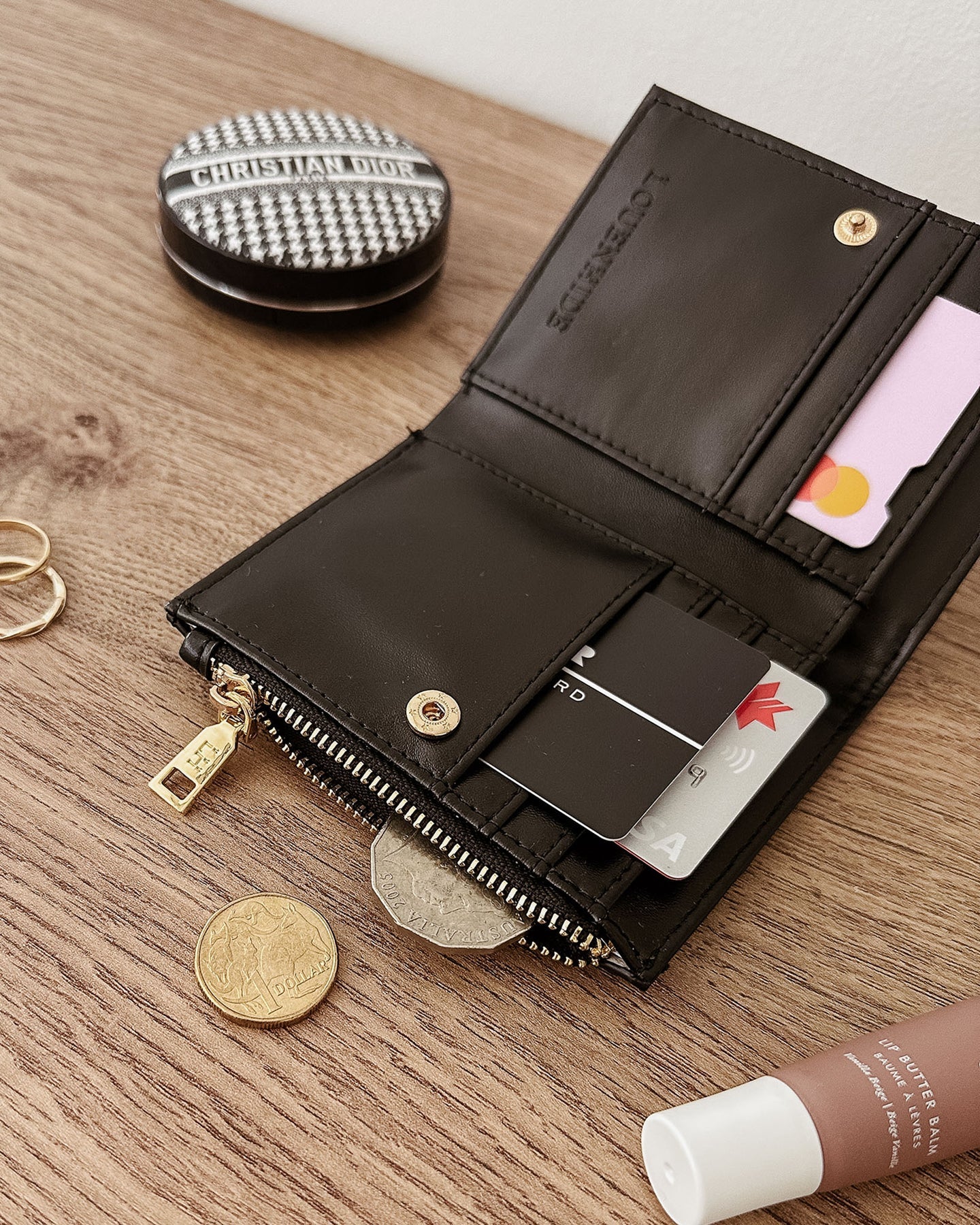 Louenhide Lily Wallet - Woven Black
