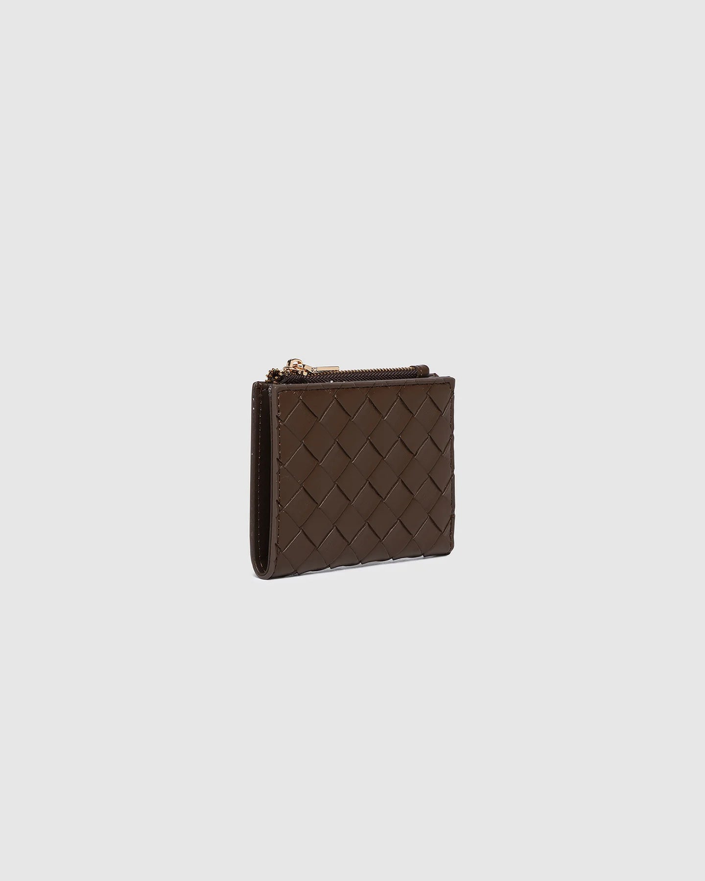Louenhide Lily Wallet - Woven Chocolate