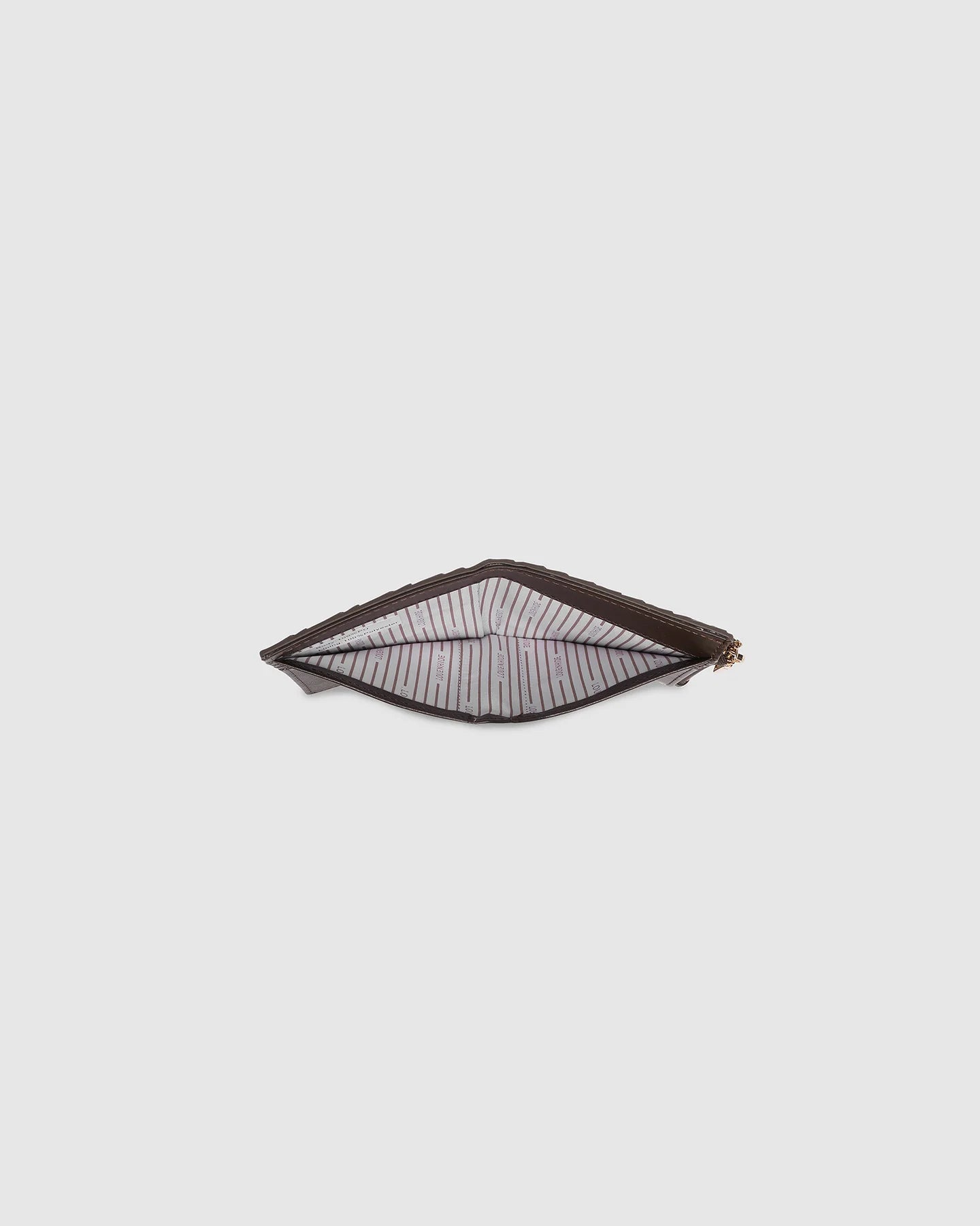 Louenhide Lily Wallet - Woven Chocolate