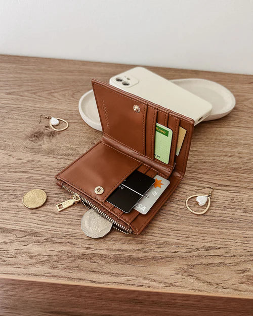 Louenhide Lily Wallet - Woven Tan