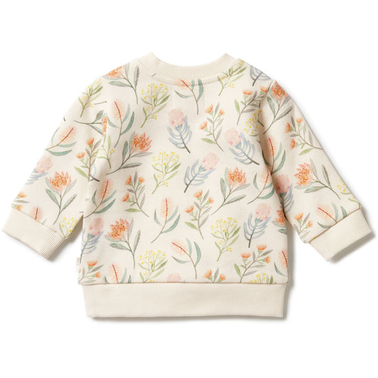 Wilson & Frenchy Organic French Terry Sweat | Pretty Floral