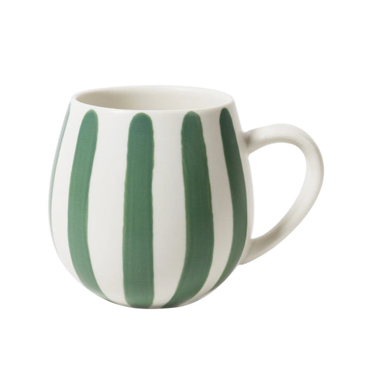 Set of 4 Hug Me Mugs - Olive Brush