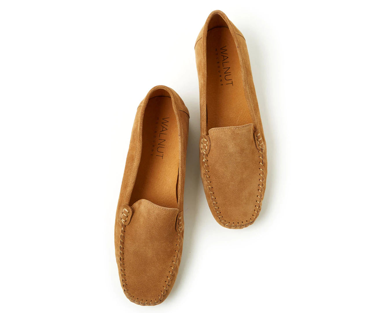 Walnut Cigar Suede Loafer | Sand