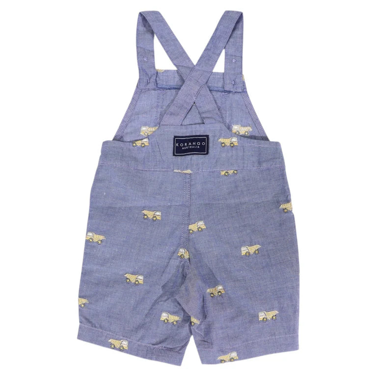 Korango Truck Chambray Overall - Dark