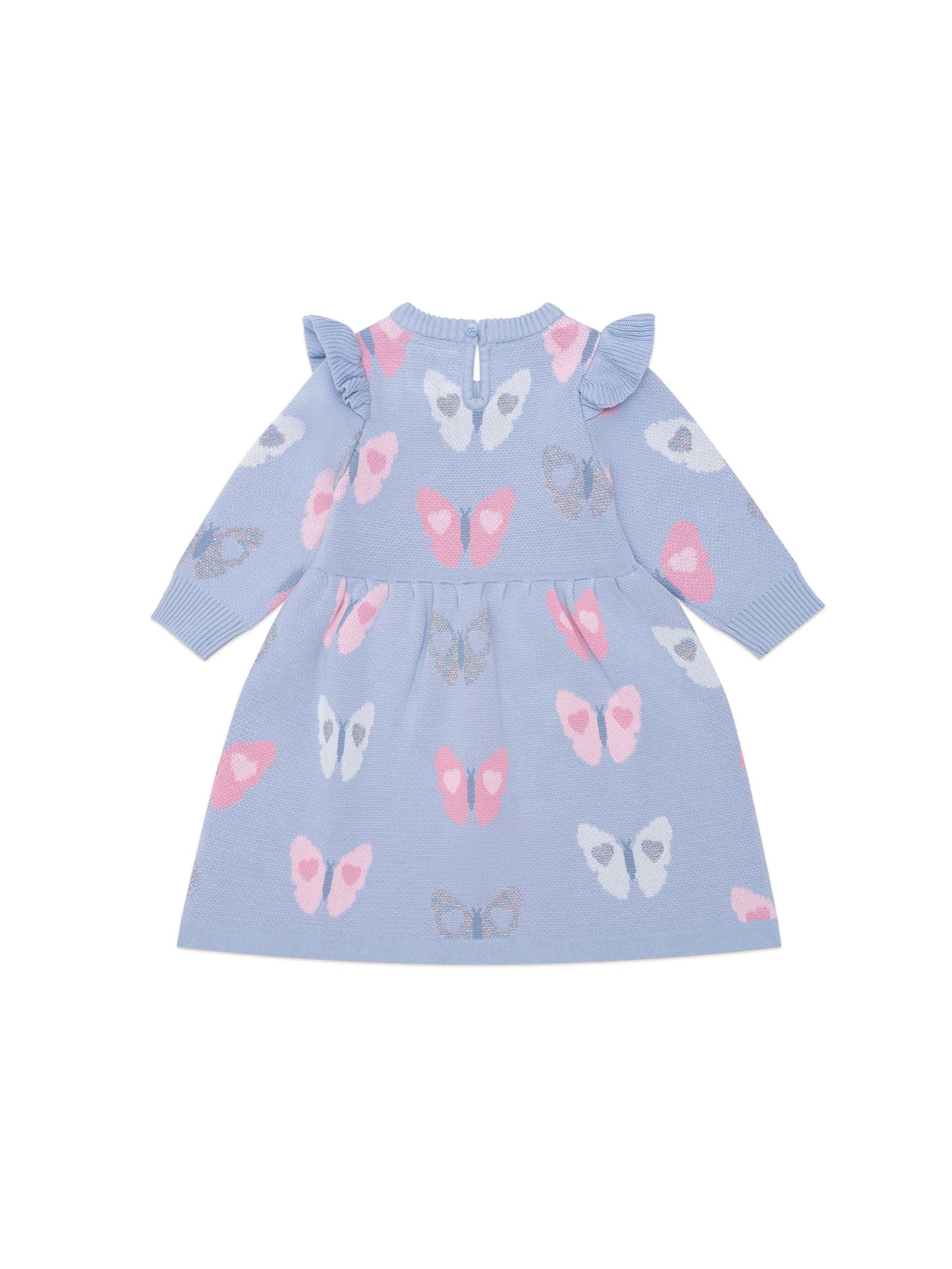 Huxbaby Fly Away Knit Dress | Forever Blue