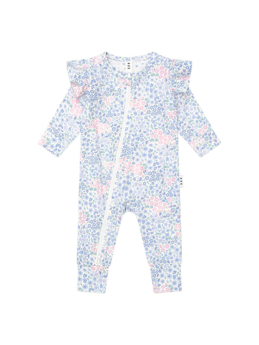 Huxbaby Flower Garden Frill Romper