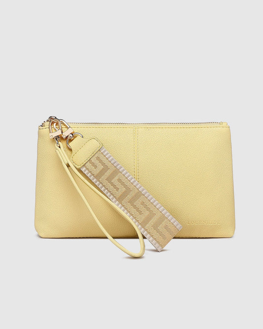 Louenhide Mimi Clutch | Lemon