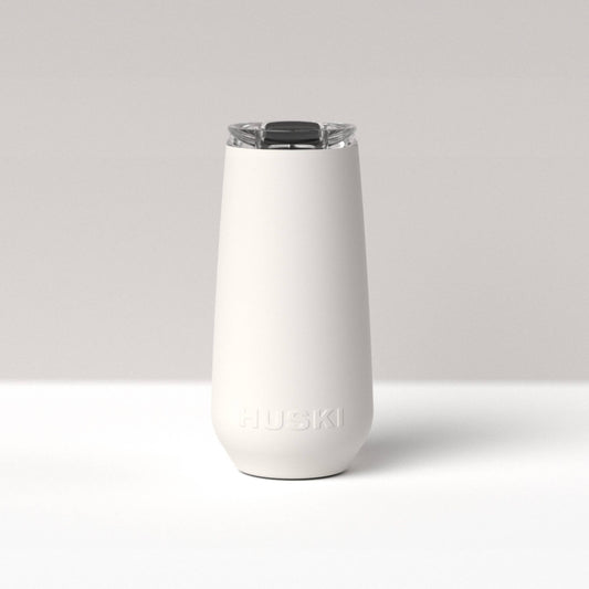 Huski Champagne Flute - White