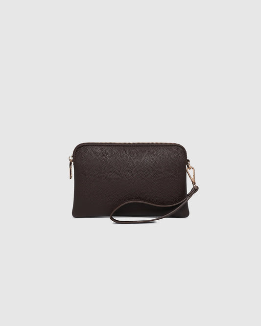 Louenhide Poppy Clutch | Chocolate