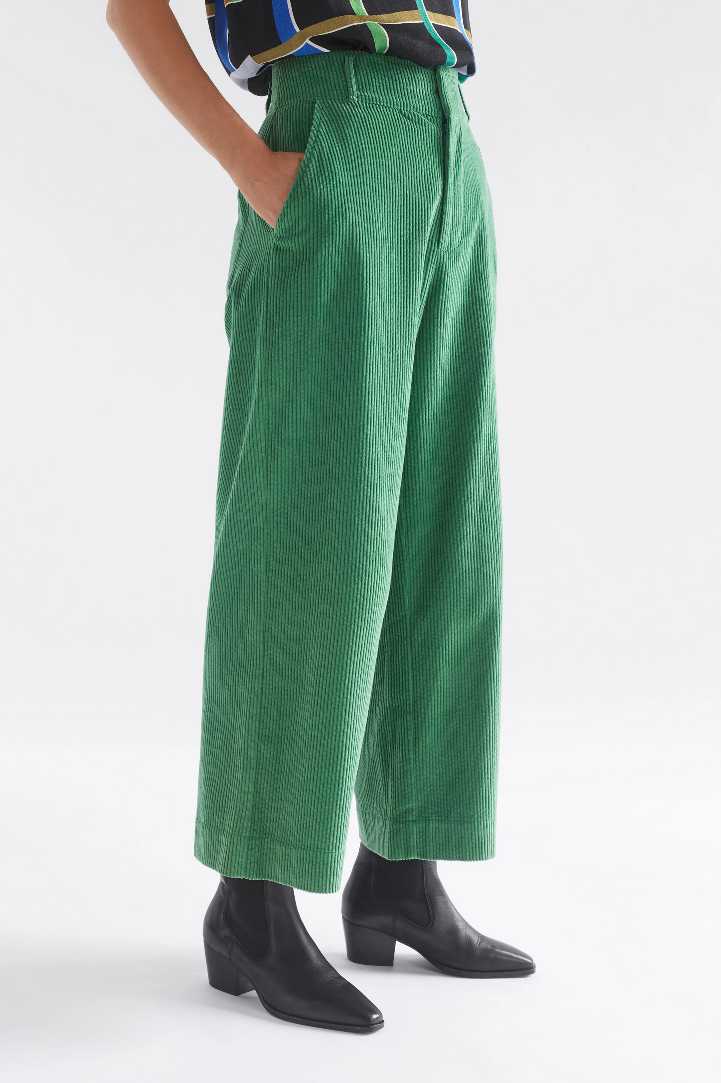 Elk Cord Pant- Sea Green