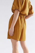 Load image into Gallery viewer, Strom Linen Short- Honey Gold
