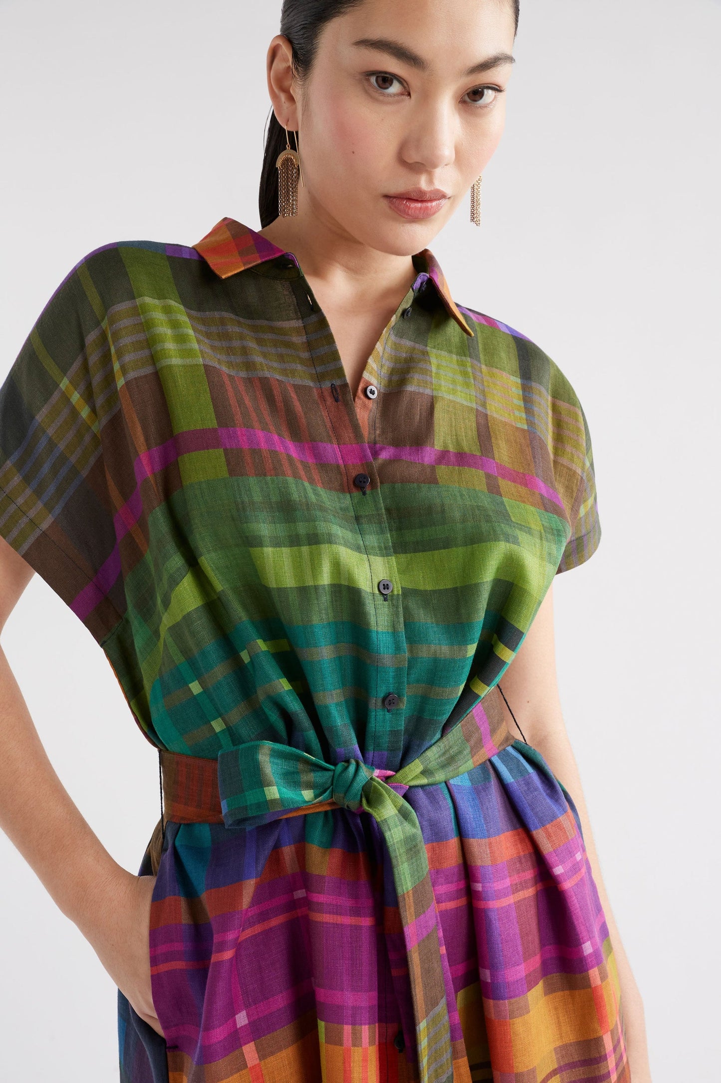 Elk - Tilko Linen Shirt Dress