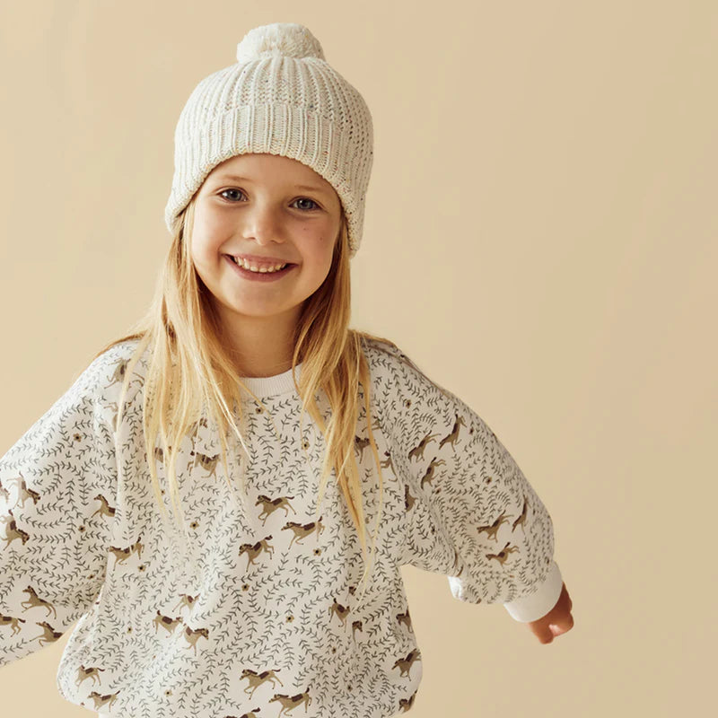 Wilson & Frenchy Trixie Horse Organic Terry Sweat