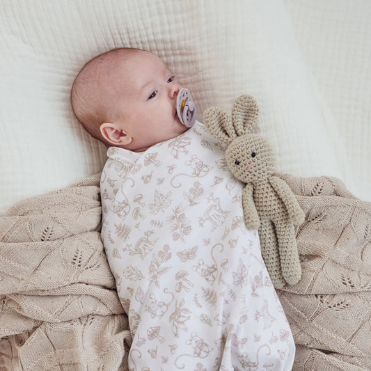 Aster & Oak Woodland Mouse Baby Wrap