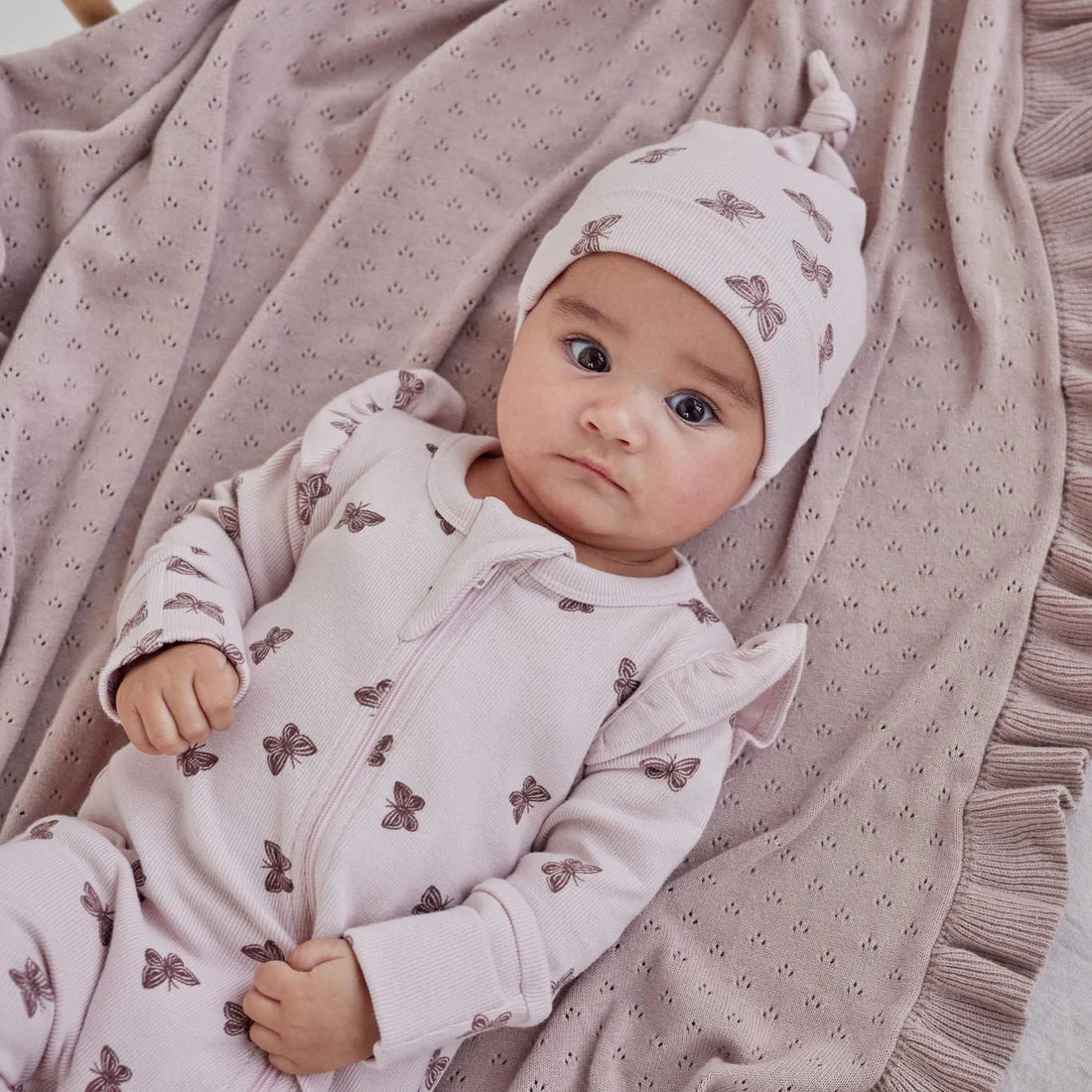 Aster & Oak Butterfly Rib Knot Hat