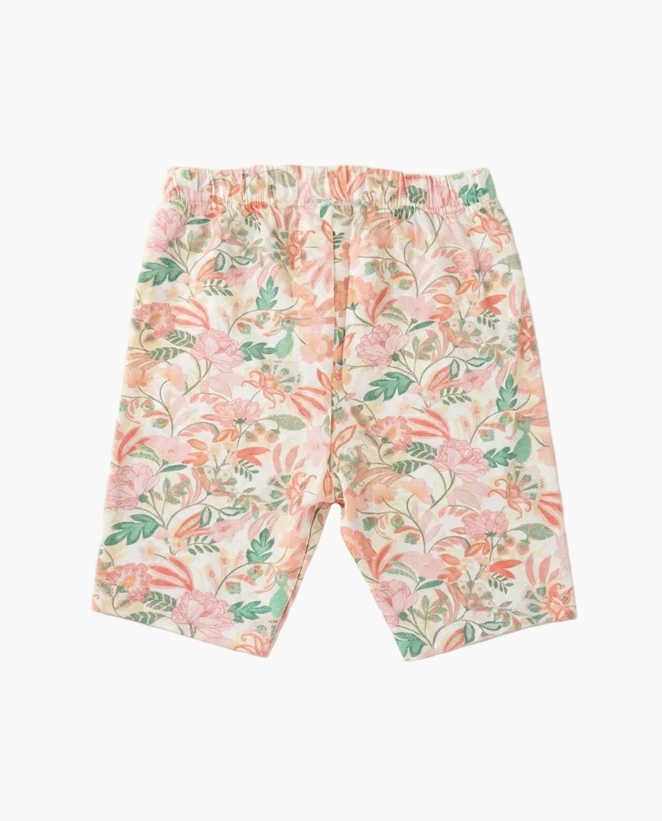 Walnut X May Gibbs Astrid Bike Shorts - Sherbet Garden