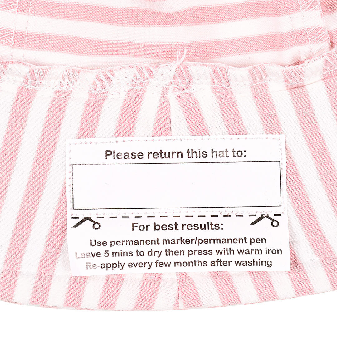 Bedhead Toddler Bucket Sun Hat - Pink Stripe
