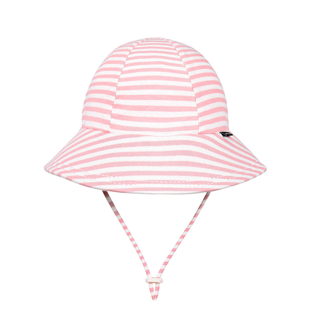 Bedhead Kids Ponytail Bucket Sun Hat - Pink Stripe