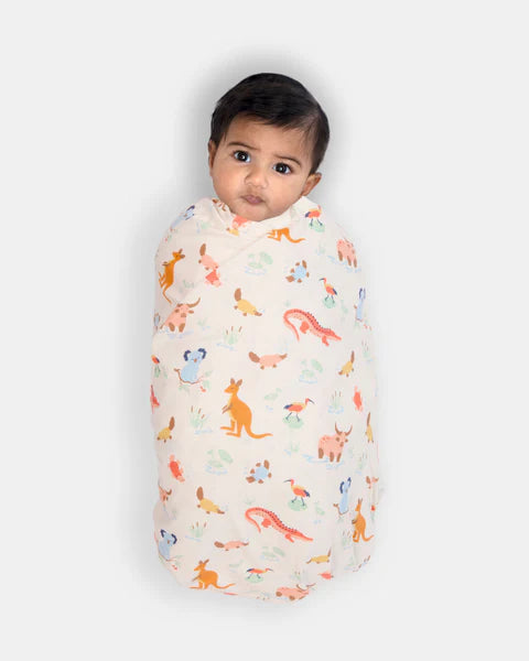 Toshi Down Under Wrap Muslin - Kakadu Dawn