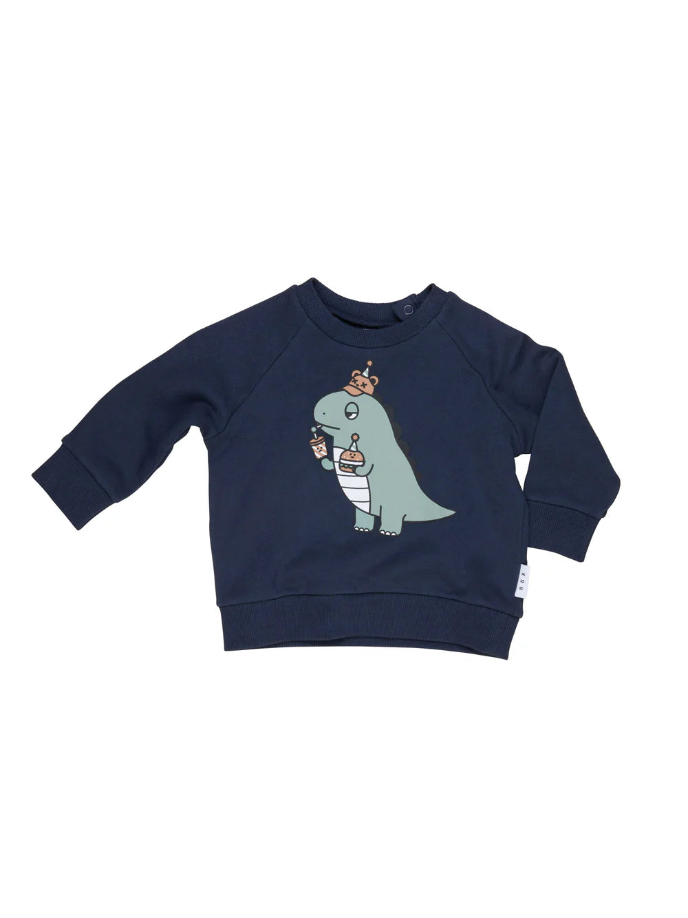 Huxbaby Dino Sweatshirt | Midnight