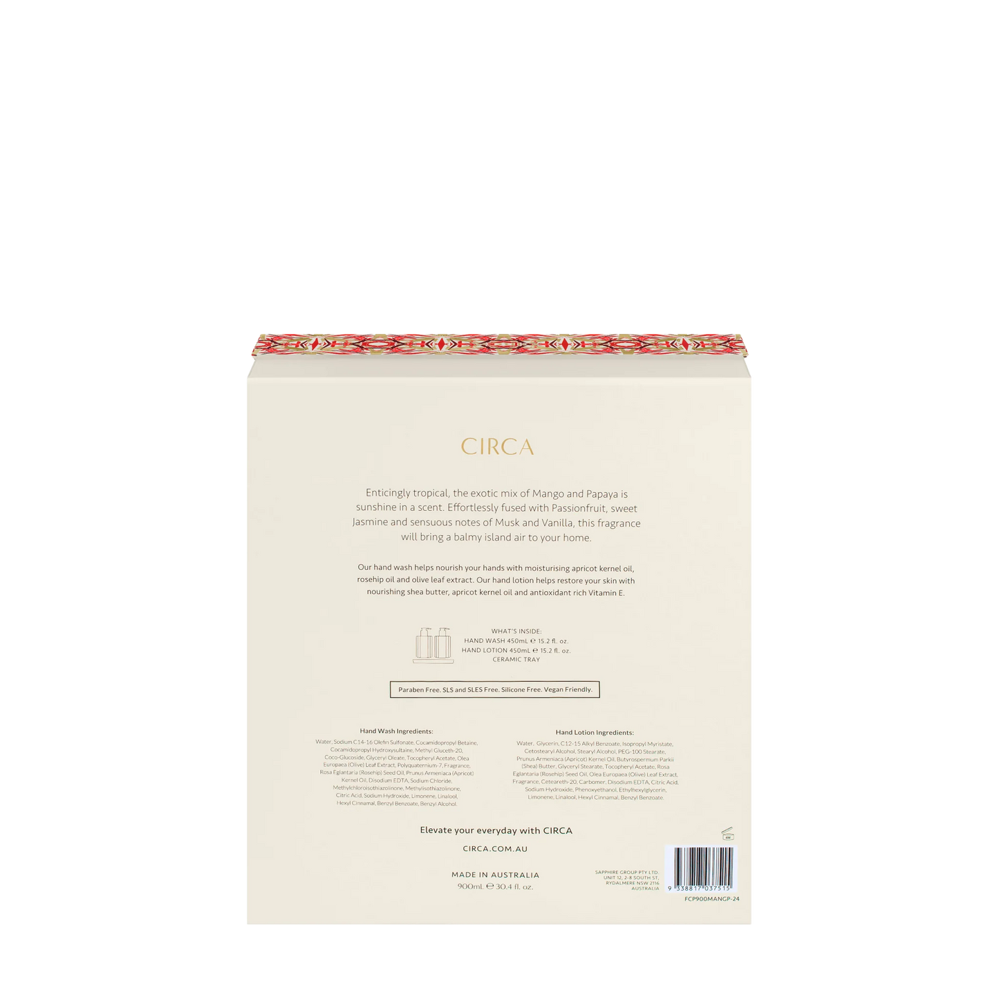 Mango & Papaya Hand Care Duo Set 900mL