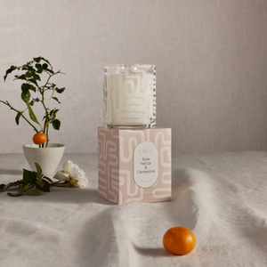 Rose Nectar and Clementine- 350g Candle