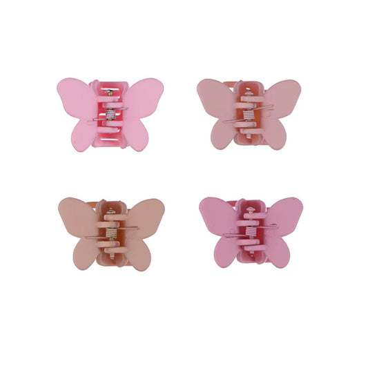 Little Butterfly Claw Clips 4 Pack