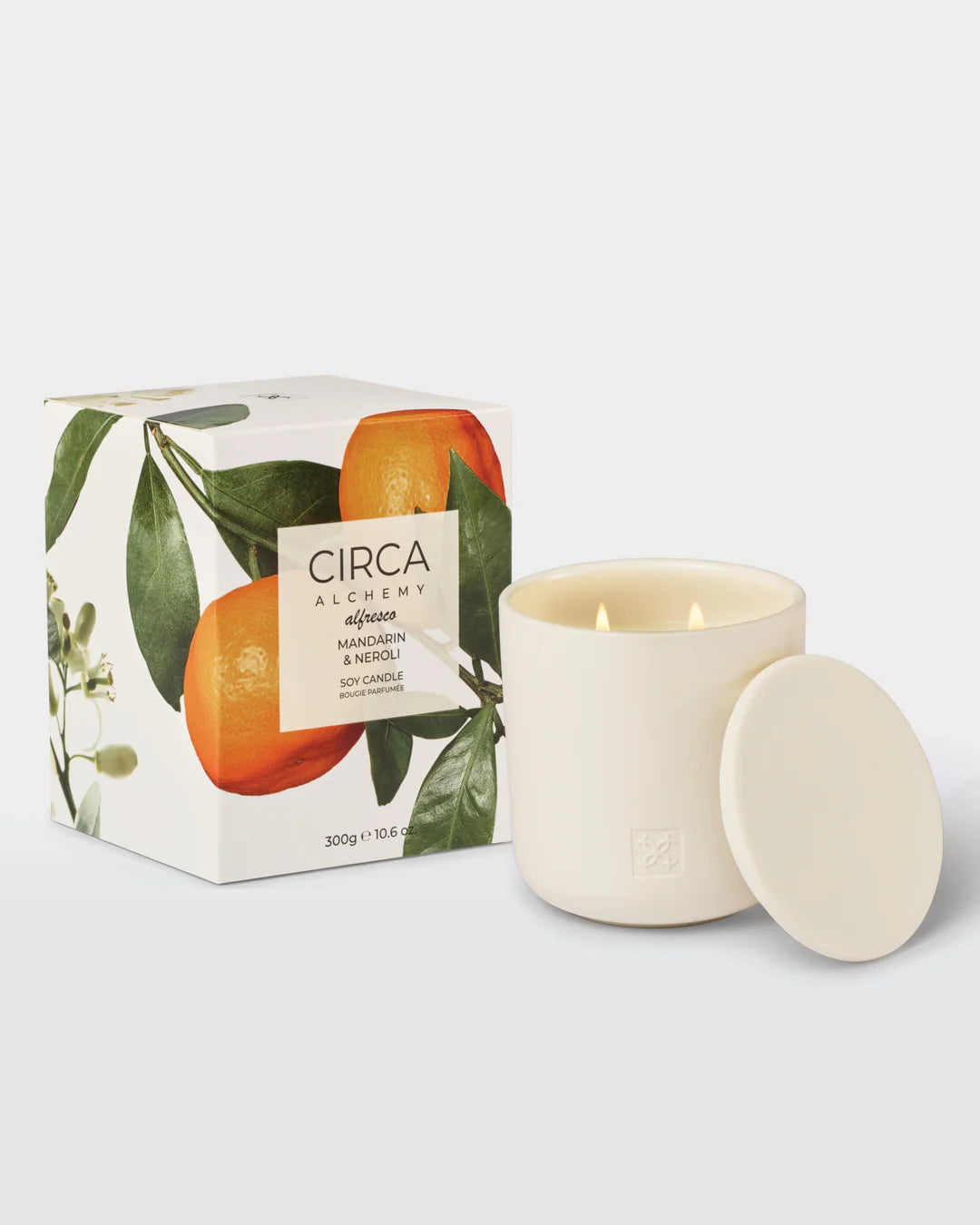 Circa Alchemy Alfresco Mandarin & Neroli Soy Candle 300g