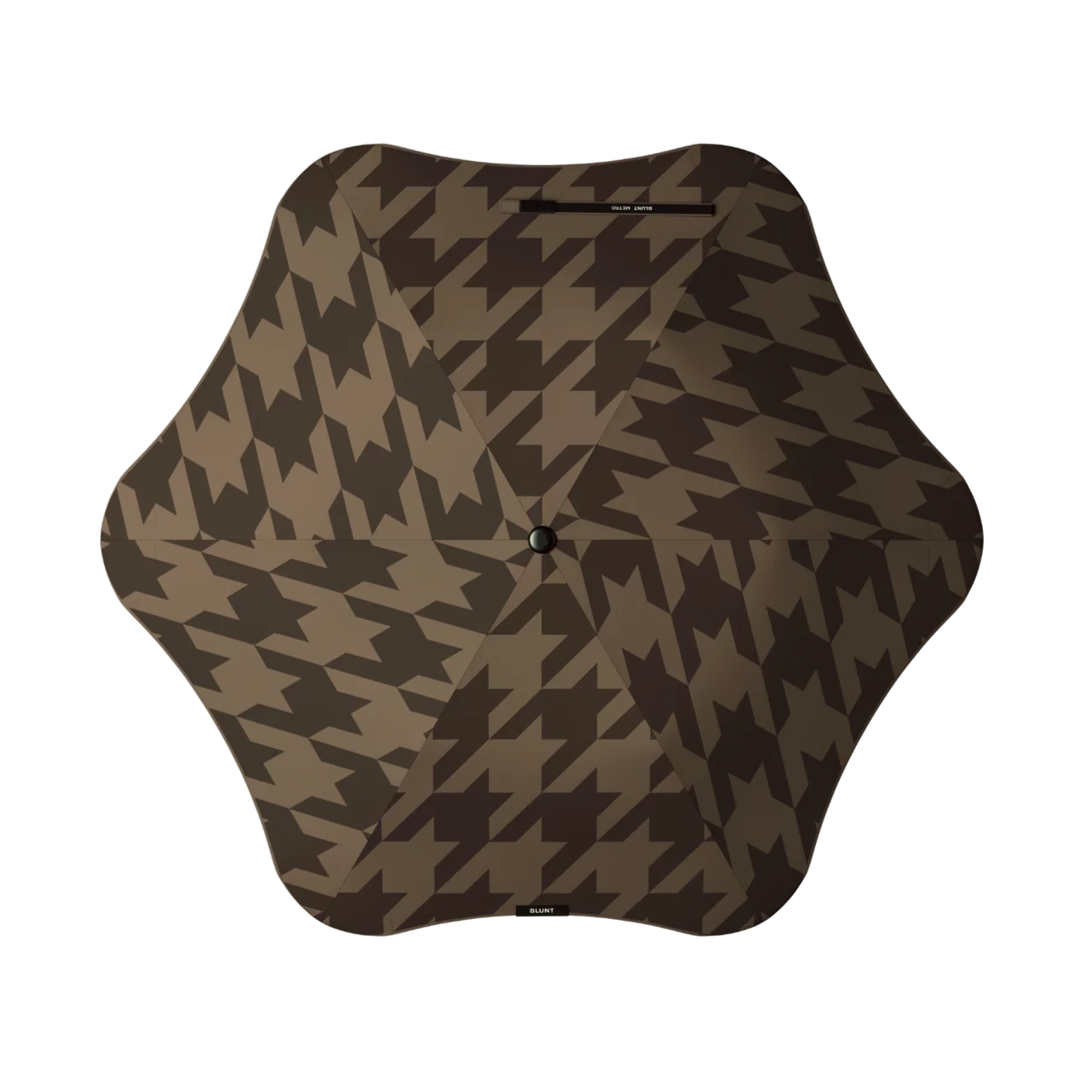 Blunt Metro 100cm Umbrella | Cocoa Houndstooth