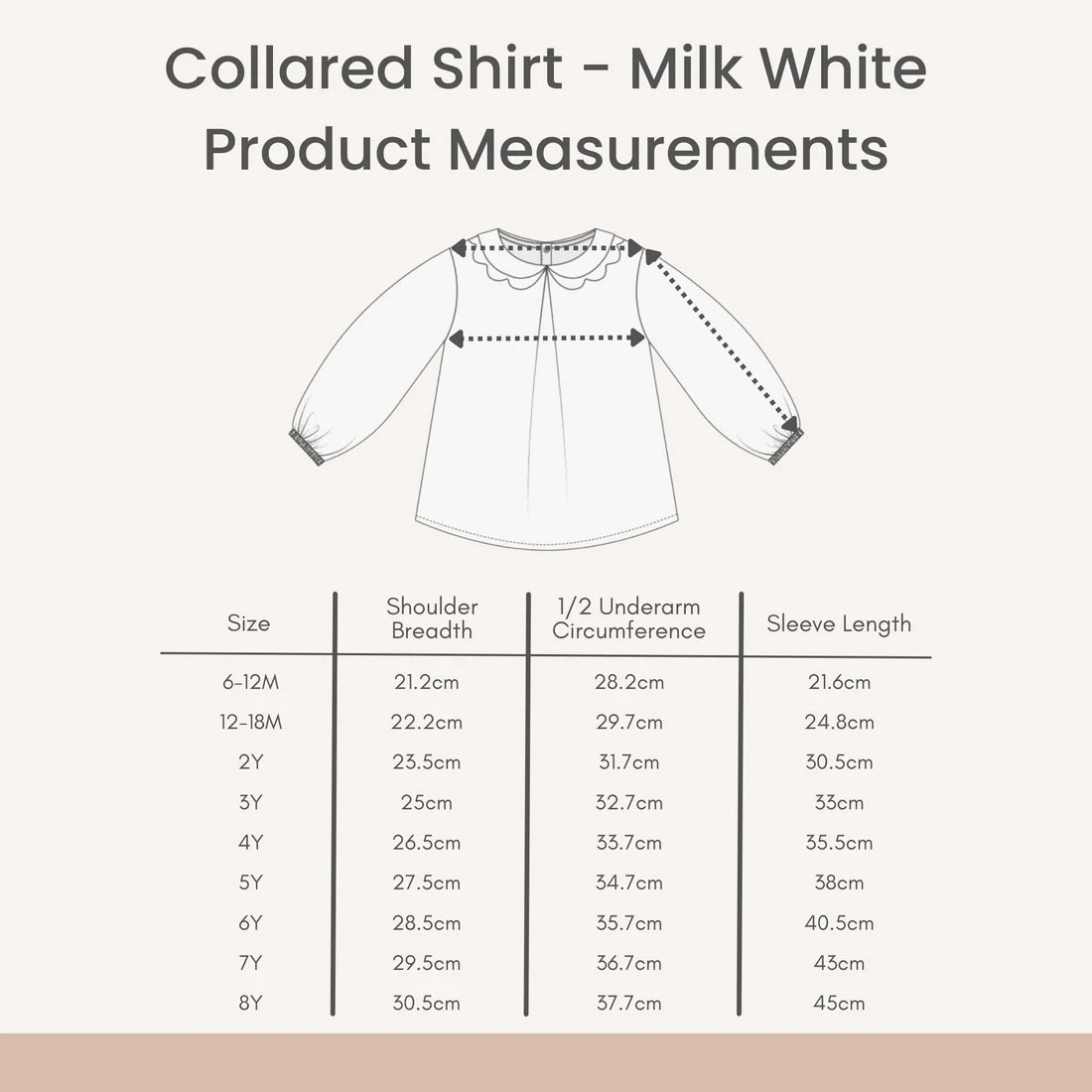 Collared Shirt - Milk White