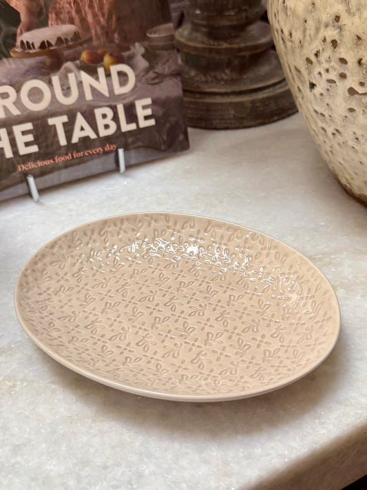 Small Oval Serving Plates- Set of 3