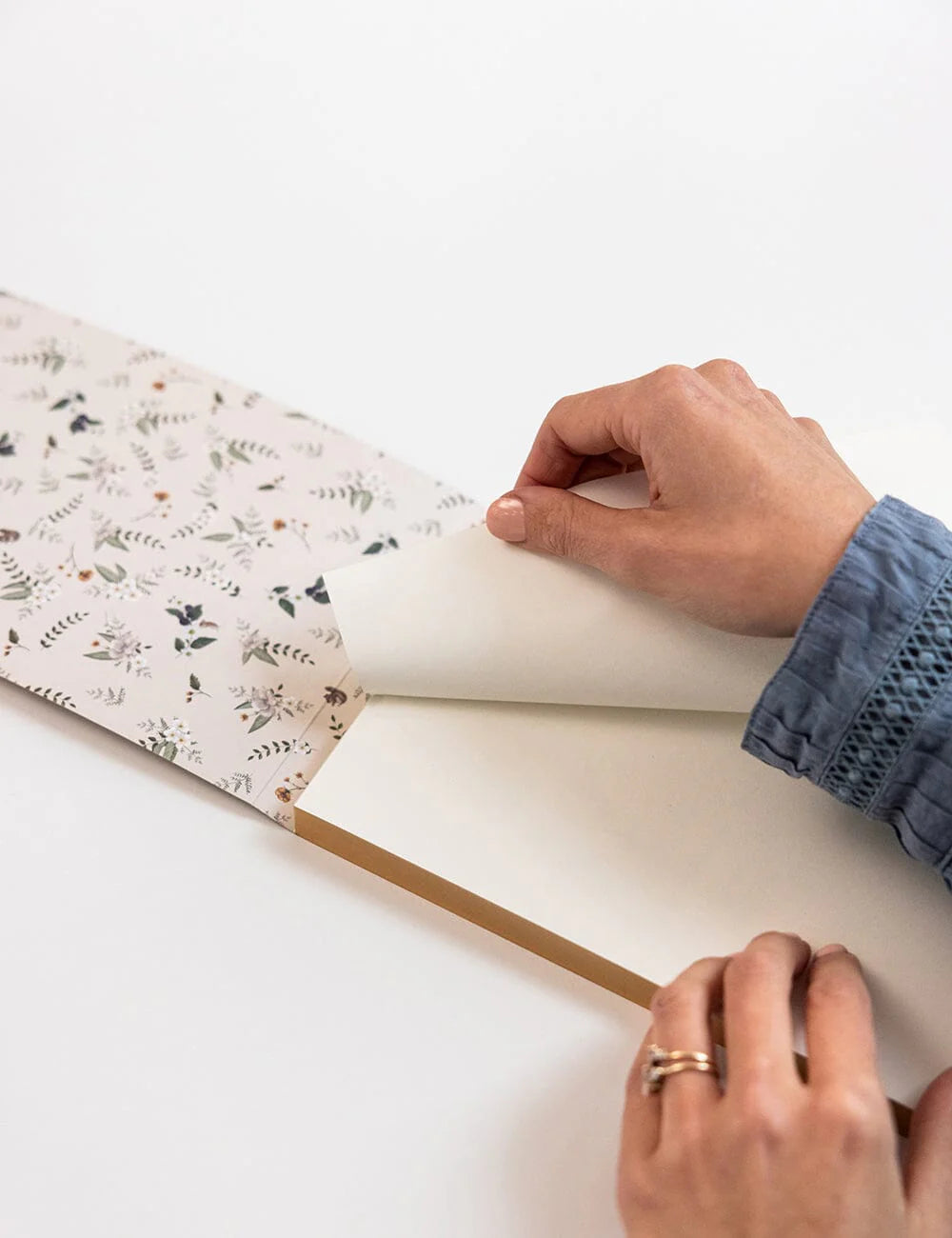 Desktop Jotter Notepad - Button Fern