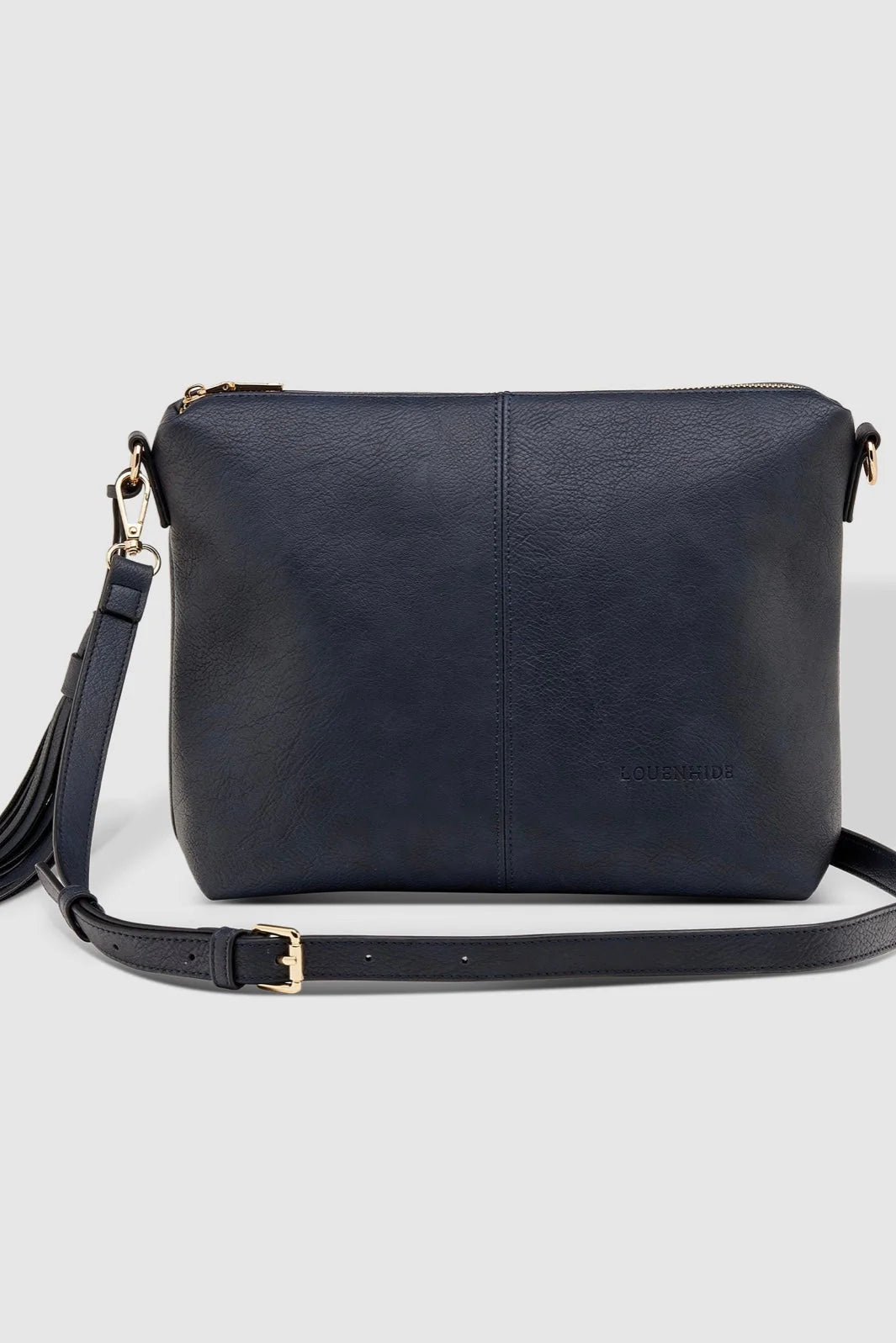 Louenhide Daisy Stripe Crossbody Bag | Navy
