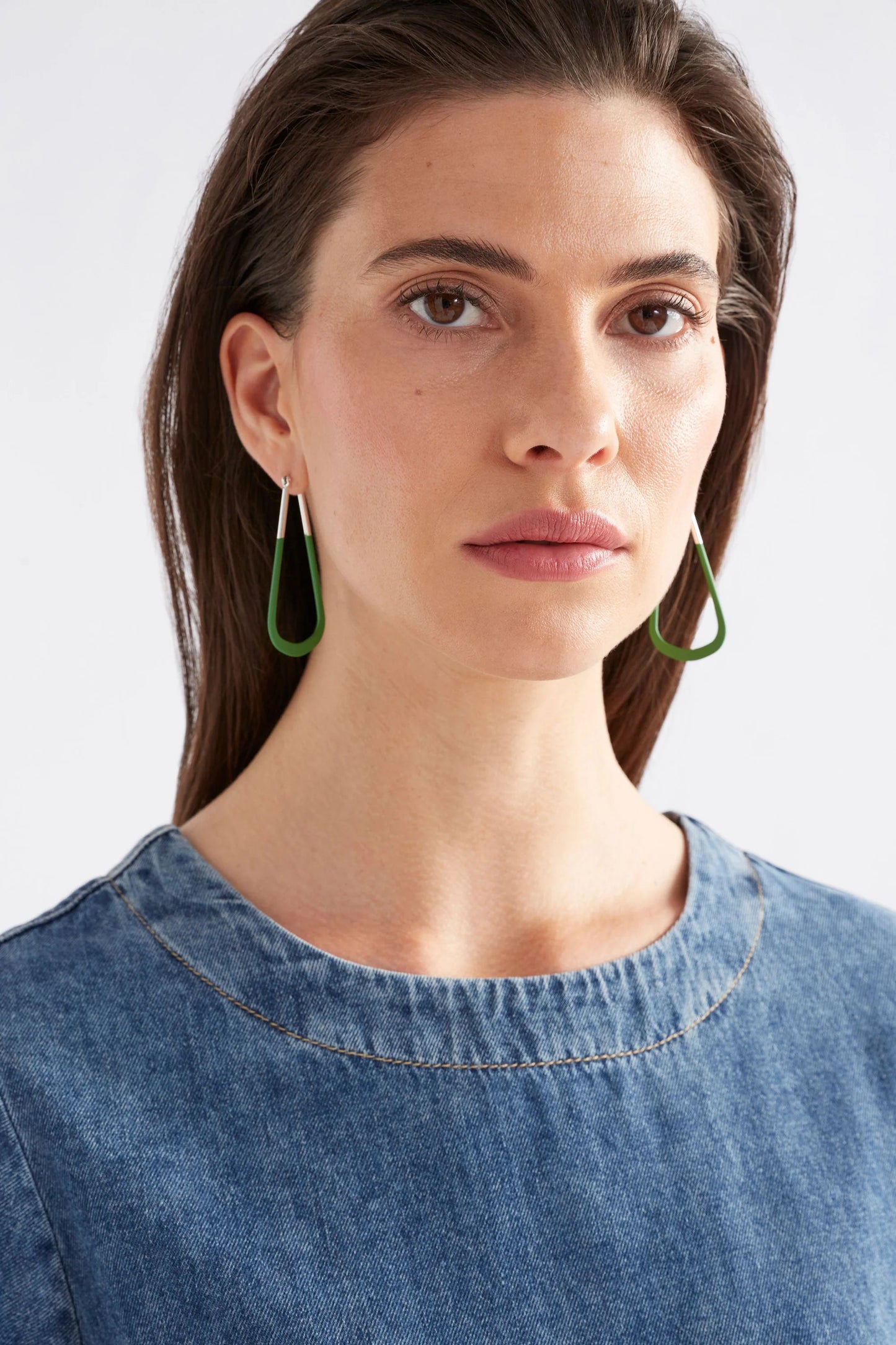 Elk Kuulo Hoop Earring | Black