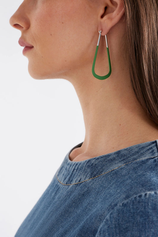 Elk Kuulo Hoop Earring | Black